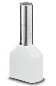 Наконечник штыревой НШвИ2 КВТ (белый), сечение 0.5 мм2