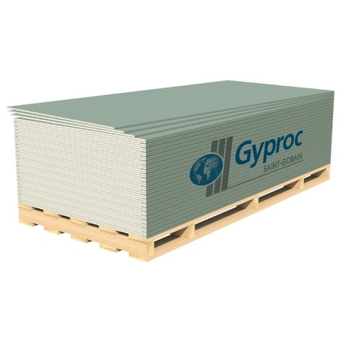 Гипсокартон влагостойкий ГКЛВ Gyproc Аква Оптима, 2700х1200х12.5 мм