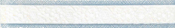 Gracia Ceramica Шамони бордюр (голубой), 25x4 см