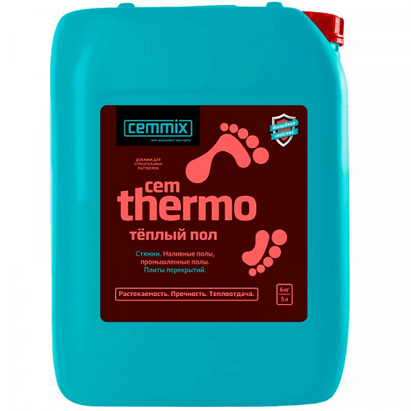 Пластификатор для теплых полов Cemmix CemThermo, 5 л