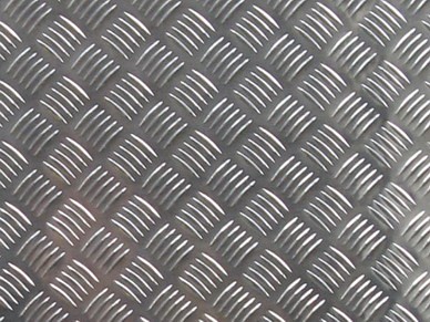Лист алюминиевый рифленый (квинтет) 3000х1250 мм, толщина 1.2 мм