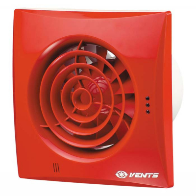 Вентилятор вытяжной Вентс Квайт (красный), 150 мм