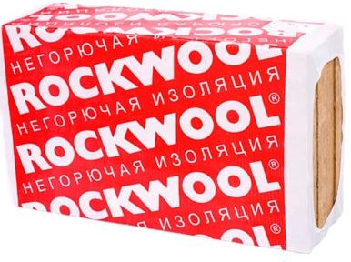 Минеральная вата Rockwool Руф Баттс В Оптима 1000х600 толщина 100 мм (2 шт в упаковке)