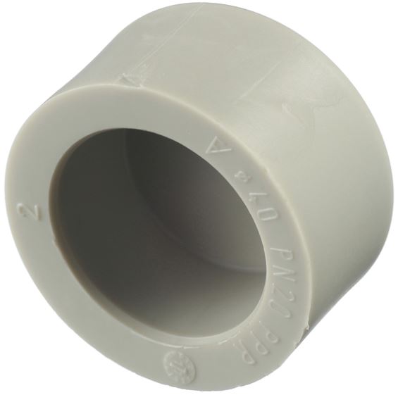 Заглушка полипропиленовая FV Plast, диаметр 40 мм
