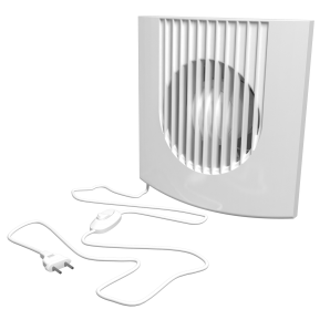Вентилятор вытяжной Era Favorite 5C-01 (белый), 125 мм