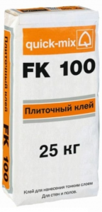 Клей для плитки Quick-Mix FK 100, 25 кг