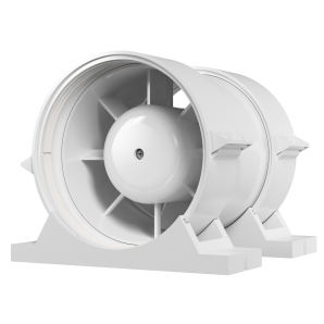 Вентилятор канальный осевой Diciti Pro 4 (белый), диаметр 100 мм