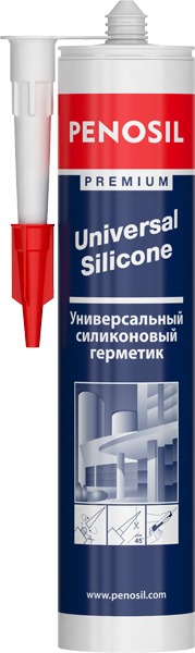 Герметик силиконовый универсальный Penosil Premium (коричневый), 310 мл