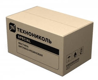 Мастика битумно-резиновая Технониколь МБР-75, 14 кг
