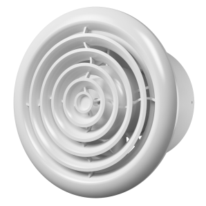 Вентилятор вытяжной оконный Era Flow 4 BB (белый), 100 мм