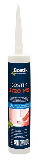 Герметик гибридный Bostik MS 2720 (светло-серый), 290 мл