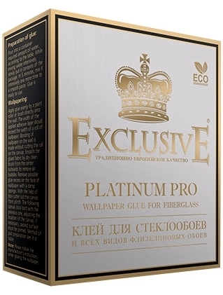 Обойный клей Exclusive Platinum Pro для стеклообоев, 300 г