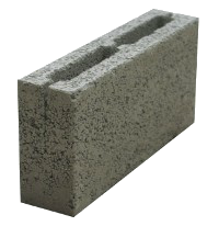 Блок керамзитный пустотелый, 400х200х100 мм