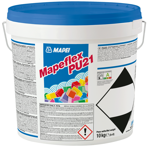 Герметик полиуретановый Mapei Mapeflex PU21 (черный), 10 кг