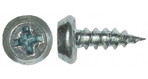 Саморезы по металлу острые (клопы), размер 3.5х11 мм