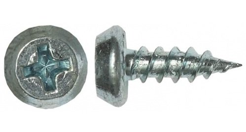 Саморезы по металлу острые (клопы), размер 3.5х11 мм