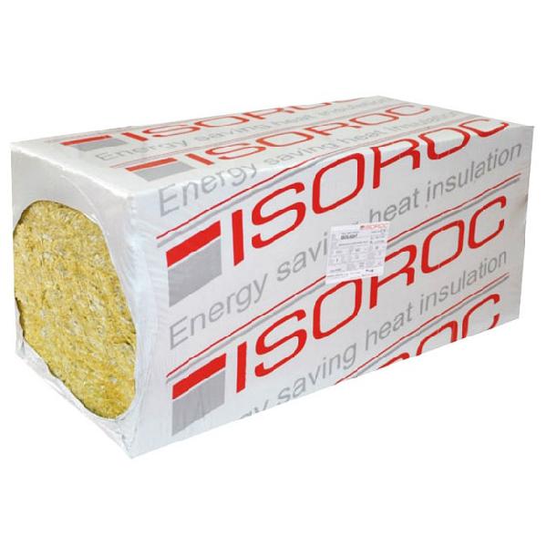 Минеральная вата Isoroc Изофас 140 1000x500 толщина 100 мм (3 плиты в упаковке)