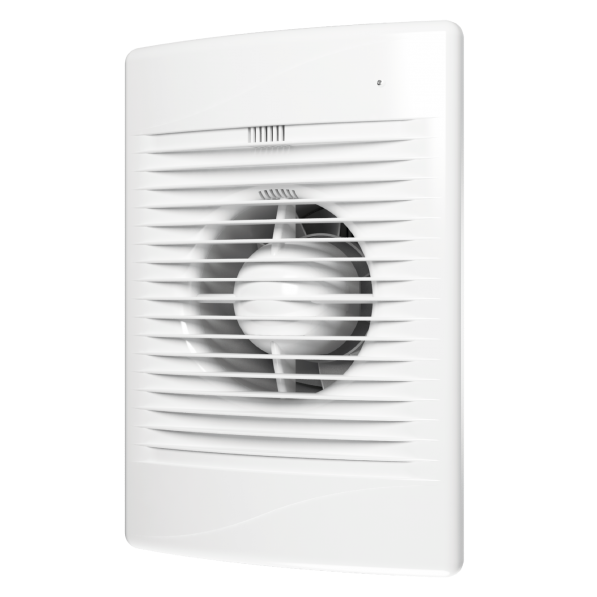 Вентилятор вытяжной Diciti Standart 4C (белый), 100 мм