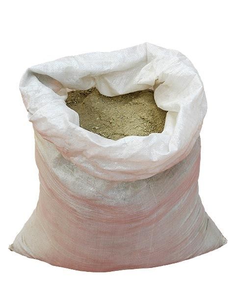 Песок строительный, мешок 50 кг
