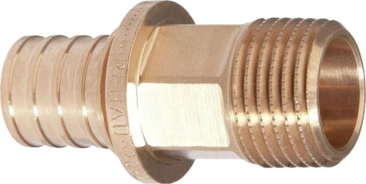 Переходник бронзовый Rehau Rautitan RX, диаметр 20-R 1/2″ (наружная резьба)