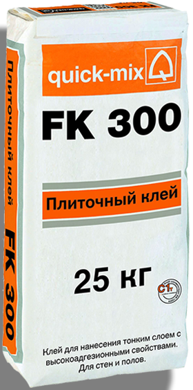 Клей для плитки Quick-Mix FK 300, 25 кг
