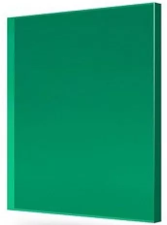 Поликарбонат монолитный Borrex 2050х3050 мм (зеленый), толщина 10 мм