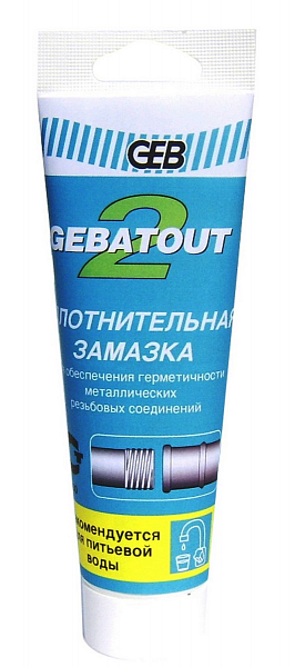 Паста для уплотнения резьбовых соединений Gebatout 2, 200 мл