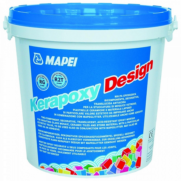 Затирка эпоксидная Mapei Kerapoxy Design 710 (белоснежная), 3 кг