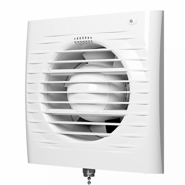 Вентилятор вытяжной Era 5S-02 (белый), 125 мм