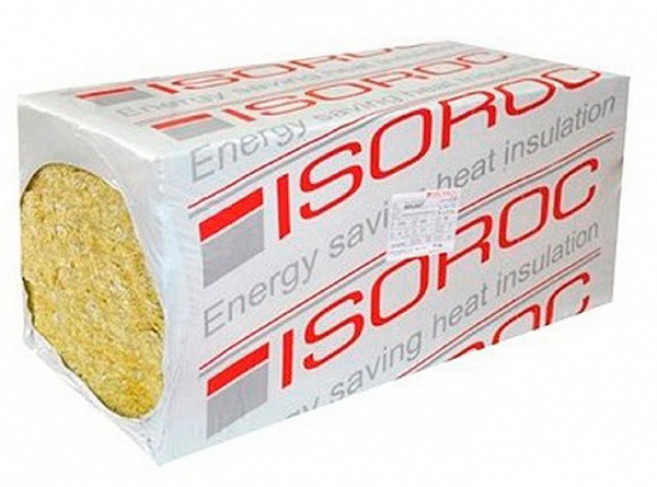 Минеральная вата Isoroc Изофас П140 1000х600 мм, толщина 100 мм (2 шт/1.2 м²)