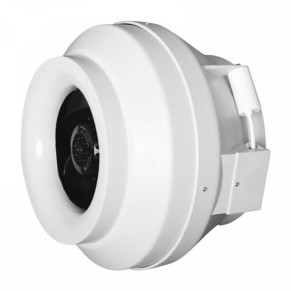 Вентилятор канальный центробежный Era Cyclone-EBM (белый), диаметр 100 мм