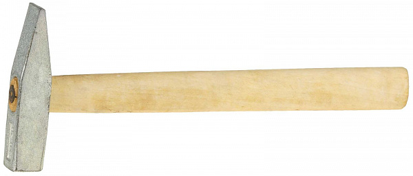 Молоток слесарный с деревянной ручкой, 200 г