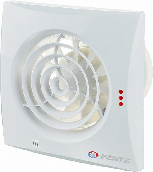 Вентилятор вытяжной Вентс Квайт (белый), 100 мм