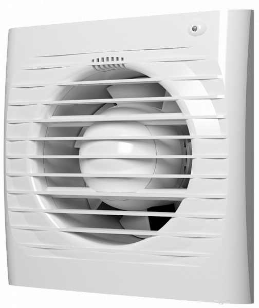 Вентилятор вытяжной Era 5S-03 с антимоскитной сеткой и индикацией работы (белый), 125 мм