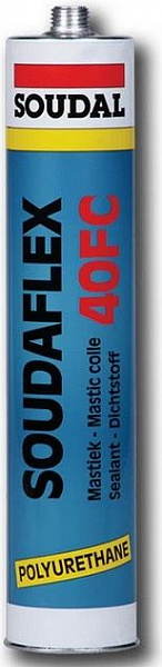 Герметик полиуретановый Soudal Soudaflex 40 FC (белый), 310 мл