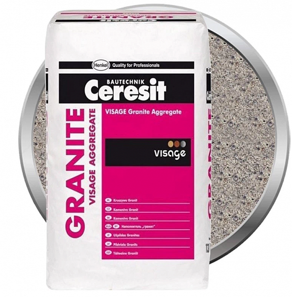 Наполнитель для декоративной штукатурки Ceresit CT 710 Visage Granite Aggregate Argentina Brown, 13 