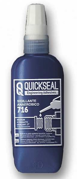 Анаэробный герметик Quick Seal (синий), 50 г