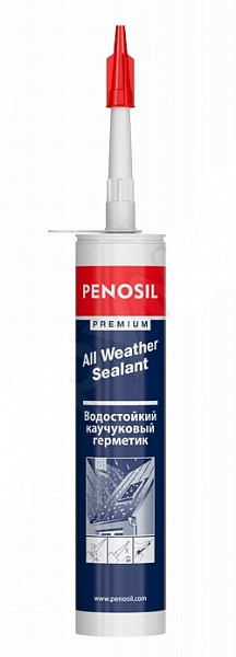 Герметик каучуковый кровельный Penosil All Weather (бесцветный), 310 мл