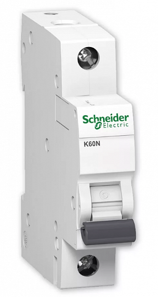 Выключатель автоматический 1P Schneider Electric Acti 9 iK60, номинал 10А, тип C