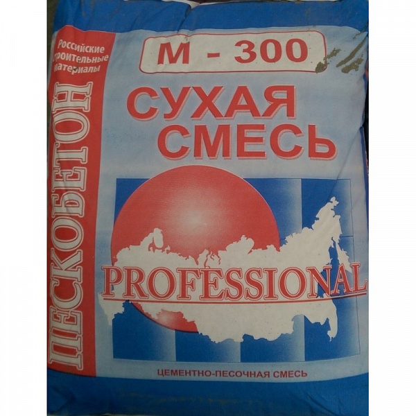Пескобетон Российские строительные материалы М300, 40 кг