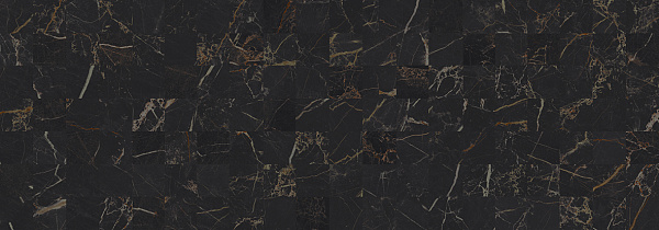 Laparet Royal 60052 плитка настенная (черная мозаика), 20х60 см
