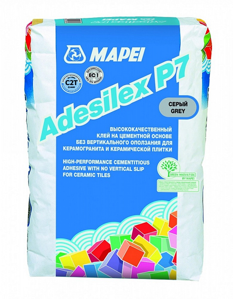 Клей для плитки Mapei Adesilex P7, 25 кг
