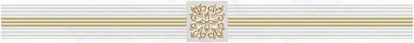 Laparet Royal декор (белый), 6.3х60 см