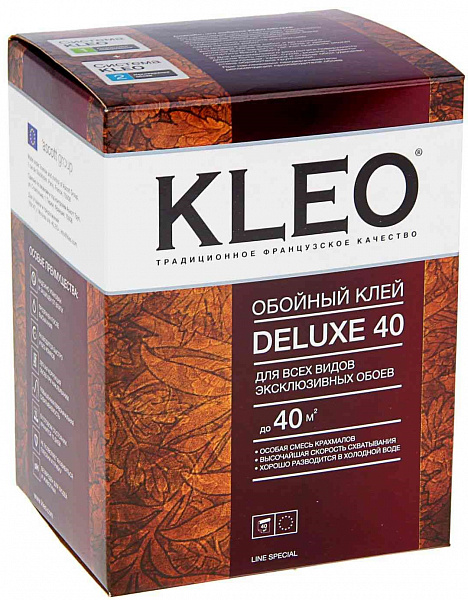Обойный клей Kleo Deluxe для всех видов эксклюзивных обоев, 350 г