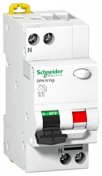 Автомат дифференциальный 2P Schneider Electric DPN N VIGI 30мА, номинальный ток 16А
