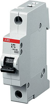 Выключатель автоматический 1P ABB S201, номинал 0.5А, тип C