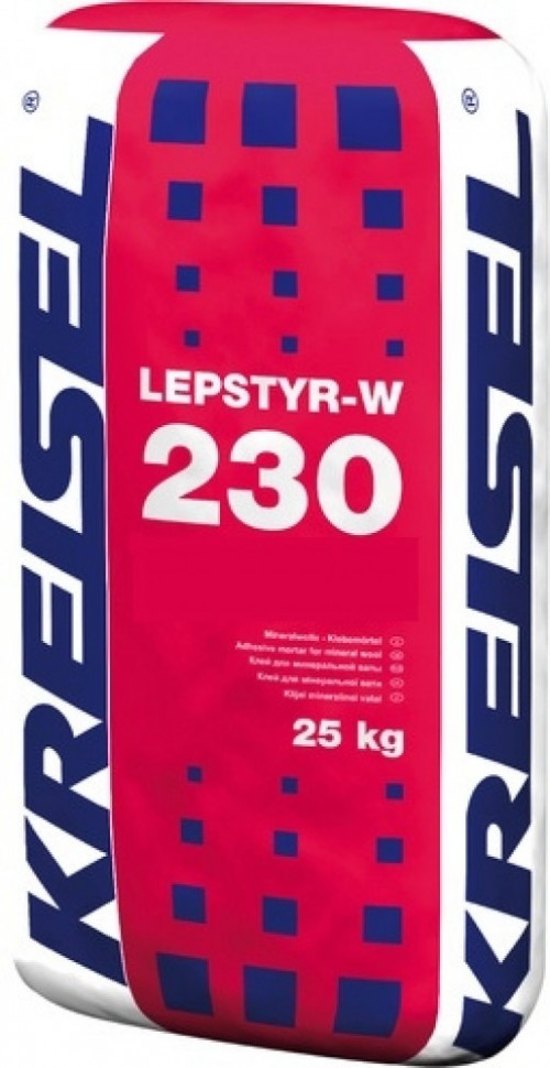 Смесь клеевая для минераловатных плит Kreisel 230, 25 кг