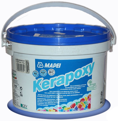 Затирка эпоксидная Mapei Kerapoxy 120 (черная), 2 кг
