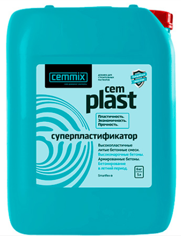 Пластификатор Cemmix CemPlast, 5 л