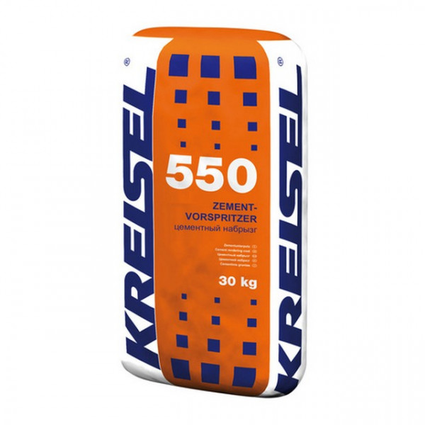 Цементный набрызг Kreisel 550 ZEMENT-VORSPRITZER 30кг
